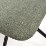 Scott Fabric Dining Chair - Sage