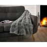 Deyongs Vancouver Textured Tip Dye Faux Fur Throw