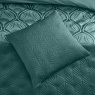 Catherine Lansfield Art Deco Pearl Filled Cushion - Teal