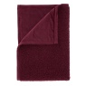 Catherine Lansfield So Soft Velvet Boucle Throw - Damson