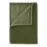 Catherine Lansfield So Soft Velvet Boucle Throw - Olive