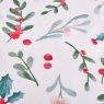 Catherine Lansfield Brushed Christmas Holly & Mistletoe Duvet Set