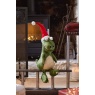 Smart Garden Festive Dino Christmas Decoration (Seated) - Green