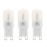 BHS 3 Pack of G9 Capsule LED 3000k Frost - Warm White