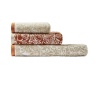 William Morris At Home Strawberry Thief Towels - Linen/Rust