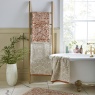 William Morris At Home Strawberry Thief Linen Rust Towels