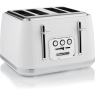 Swan St19025Wht Elegance 4 Slice Toaster - White