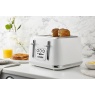 Swan St19025Wht Elegance 4 Slice Toaster - White