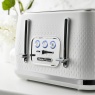 Swan St19025Wht Elegance 4 Slice Toaster - White