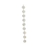 Decoris Decoris Plastic Bead Garland 10m - Iris/Transparent