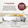 Tower T16150 Buffet Server 3 x 1.5L - Stainless Steel