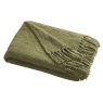 Appletree Appletree Soft Touch Chenille Throw 130cm x 180cm - Green