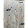 Fusion Fusion Cute Dogs Duvet Set - Duck Egg