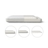 The Fine Bedding Company The Fine Bedding Company Adjustable Memory Foam Pillow