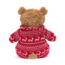 Jellycat Bartholomew Bear Winter Pyjamas 26cm