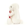 Jellycat Bashful Bunny With Candy Cane 18cm