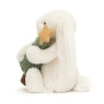 Jellycat Bashful Bunny With Christmas Tree 18cm