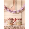 Cath Kidston Cath Kidston Christmas Table Mug & Coaster Set