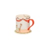 Cath Kidston Cath Kidston Christmas Table Mug & Coaster Set