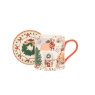 Cath Kidston Cath Kidston Christmas Ditsy Mug & Coaster Set