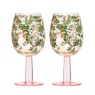 Cath Kidston Cath Kidston Christmas Wine Glasses Set of 2