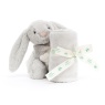 Jellycat Jellycat Bashful Silver Bunny Soother