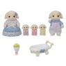 Sylvanian Families Flora Rabbit Family