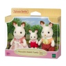 Sylvanian Families Chocolate Rabbit Family