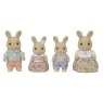 Sylvanian Families Milk Rabbit Family