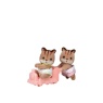 Sylvanian Families Walnut Squirrel Twins