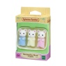 Sylvanian Families Marshmallow Mouse Triplets