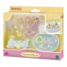 Sylvanian Families Triplets Baby Bathtime Set