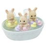 Sylvanian Families Triplets Baby Bathtime Set