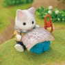 Sylvanian Families Exciting Exploration Set - Latte Cat Brother & Baby