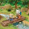 Sylvanian Families Exciting Exploration Set - Latte Cat Brother & Baby