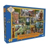 Gibsons Gibsons Nursery Rhymes Through Time 1000 Piece Puzzle