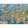 Gibsons Gibsons Exploring Europe 1000 Piece Puzzle