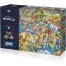 Gibsons Wonderful World 1000 Piece Puzzle