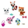 Bandai Littlest Pet Shop Winter Besties Collectors 5 Pack