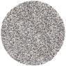 Mastercraft Mastercraft 039-001/6699 Twilight Shaggy Round Rug - White/Silver