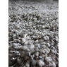 Mastercraft Mastercraft 039-001/6699 Twilight Shaggy Round Rug - White/Silver