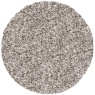 Mastercraft Mastercraft 039-001/9999 Twilight Shaggy Round Rug - Silver/Grey