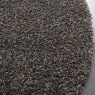 Mastercraft Mastercraft 039-0001/7733 Twilight Shaggy Round Rug - Charcoal