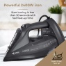 Tower T22008G Cord/Cordless Steam Iron - Grey