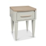 Delta Scandi Oak & Soft Grey 1 Drawer Nightstand