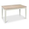 Delta Scandi Oak & Soft Grey 4-6 Seater Extending Dining Table