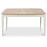 Delta Scandi Oak & Soft Grey 4-6 Seater Extending Dining Table