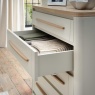 Delta Scandi Oak & Soft Grey 5 Drawer Tall Chest