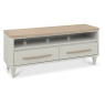 Delta Scandi Oak & Soft Grey Entertainment Unit