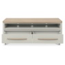 Delta Scandi Oak & Soft Grey Entertainment Unit